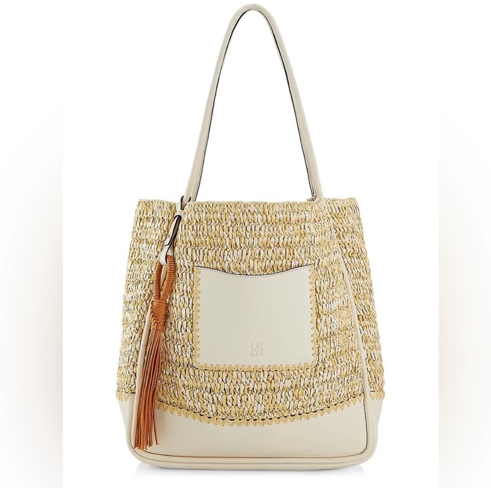 Ulla Johnson
Maya Raffia amp Leather Tote Bag
Natural